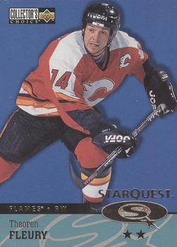 1997-98 Collector's Choice - StarQuest #SQ64 Theoren Fleury Front
