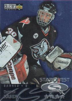 1997-98 Collector's Choice - StarQuest #SQ81 Dominik Hasek Front