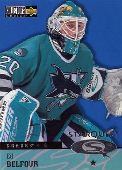 1997-98 Collector's Choice - StarQuest #SQ36 Ed Belfour Front