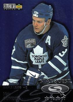 1997-98 Collector's Choice - StarQuest #SQ83 Mats Sundin Front