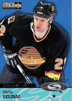 1997-98 Collector's Choice - StarQuest #SQ8 Martin Gelinas Front