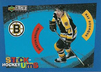 1997-98 Collector's Choice - Hockey Stick-Ums #S27 Ray Bourque Front