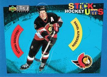 1997-98 Collector's Choice - Hockey Stick-Ums #S11 Daniel Alfredsson Front