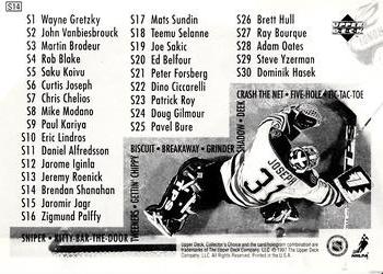 1997-98 Collector's Choice - Hockey Stick-Ums #S14 Brendan Shanahan Back