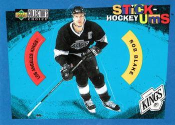 1997-98 Collector's Choice - Hockey Stick-Ums #S4 Rob Blake Front