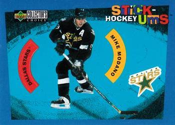 1997-98 Collector's Choice - Hockey Stick-Ums #S8 Mike Modano Front