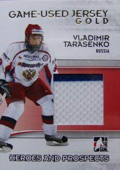 2009-10 In The Game Heroes and Prospects - Game Used Jerseys #M-51 Vladimir Tarasenko  Front