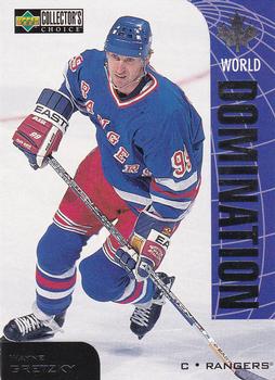 1997-98 Collector's Choice - World Domination #W1 Wayne Gretzky Front