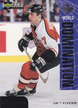 1997-98 Collector's Choice - World Domination #W8 Rod Brind'Amour Front