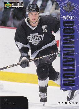 1997-98 Collector's Choice - World Domination #W13 Rob Blake Front