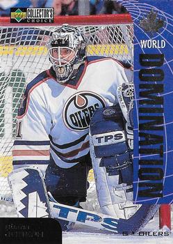 1997-98 Collector's Choice - World Domination #W19 Curtis Joseph Front
