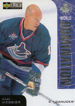 1997-98 Collector's Choice - World Domination #W2 Mark Messier Front