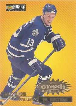 1997-98 Collector's Choice - You Crash the Game #C23 Mats Sundin Front