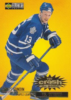 1997-98 Collector's Choice - You Crash the Game #C23 Mats Sundin Front