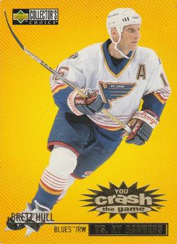 1997-98 Collector's Choice - You Crash the Game #C26 Brett Hull Front