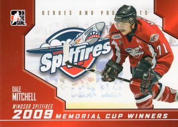 2009-10 In The Game Heroes and Prospects - Memorial Cup Winners #MC-04 Dale Mitchell  Front