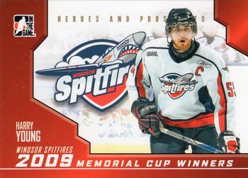 2009-10 In The Game Heroes and Prospects - Memorial Cup Winners #MC-16 Harry Young  Front