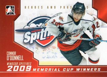 2009-10 In The Game Heroes and Prospects - Memorial Cup Winners #MC-17 Conor O'Donnell Front