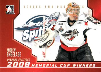 2009-10 In The Game Heroes and Prospects - Memorial Cup Winners #MC-15 Andrew Engelage  Front