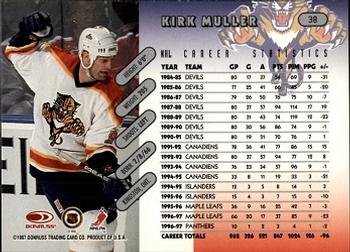 1997-98 Donruss #38 Kirk Muller Back