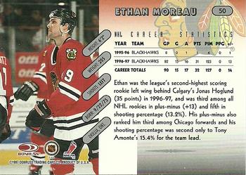 1997-98 Donruss #50 Ethan Moreau Back