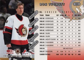 1997-98 Donruss #103 Ron Tugnutt Back