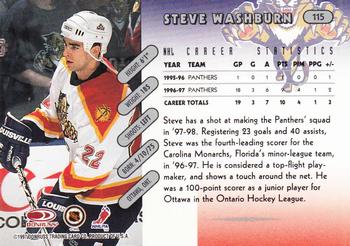 1997-98 Donruss #115 Steve Washburn Back