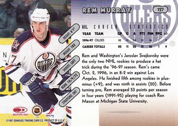 1997-98 Donruss #127 Rem Murray Back