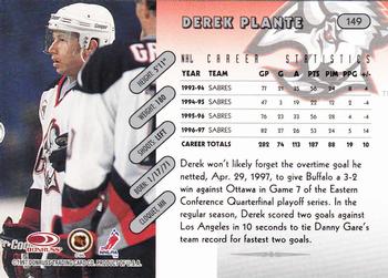 1997-98 Donruss #149 Derek Plante Back