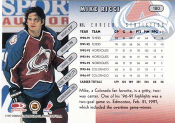 1997-98 Donruss #180 Mike Ricci Back