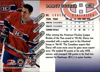 1997-98 Donruss #182 Darcy Tucker Back