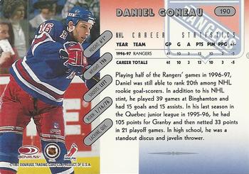 1997-98 Donruss #190 Daniel Goneau Back