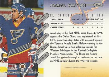 1997-98 Donruss #223 Jamal Mayers Back