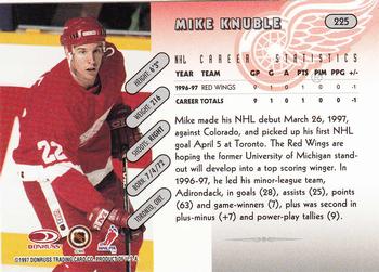 1997-98 Donruss #225 Mike Knuble Back