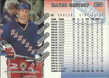 1997-98 Donruss #143 Wayne Gretzky Back