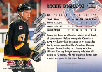 1997-98 Donruss #15 Lonny Bohonos Back