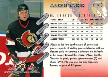 1997-98 Donruss #19 Alexei Yashin Back