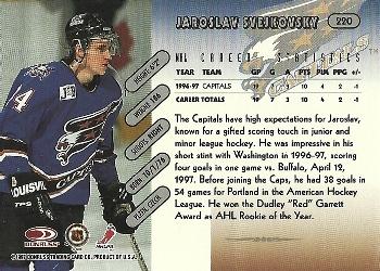 1997-98 Donruss #220 Jaroslav Svejkovsky Back