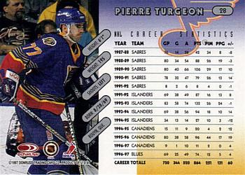 1997-98 Donruss #28 Pierre Turgeon Back