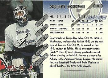 1997-98 Donruss #77 Corey Schwab Back