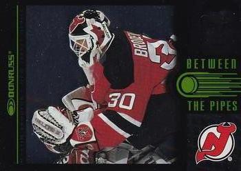 1997-98 Donruss - Between the Pipes #2 Martin Brodeur Front