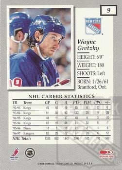 1997-98 Donruss Elite #9 Wayne Gretzky Back