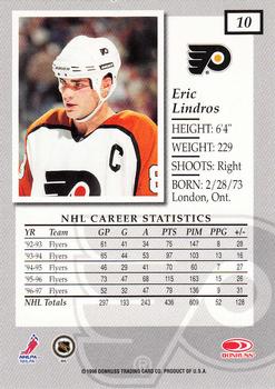 1997-98 Donruss Elite #10 Eric Lindros Back