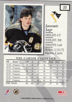 1997-98 Donruss Elite #11 Jaromir Jagr Back