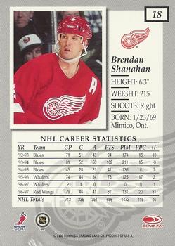 1997-98 Donruss Elite #18 Brendan Shanahan Back