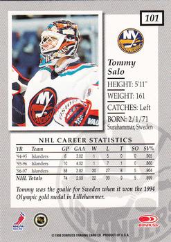 1997-98 Donruss Elite #101 Tommy Salo Back