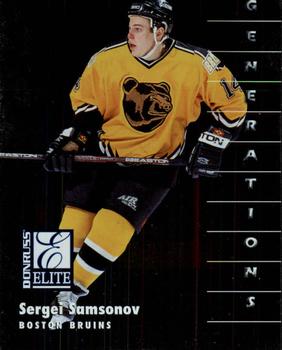 1997-98 Donruss Elite #134 Sergei Samsonov Front