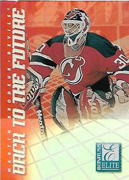 1997-98 Donruss Elite - Back to the Future #7 Martin Brodeur / Roberto Luongo Front