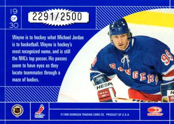 1997-98 Donruss Elite - Craftsmen #19 Wayne Gretzky Back