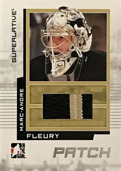 2009-10 In The Game Superlative - Game Used Patches Silver #SP50 Marc-Andre Fleury  Front